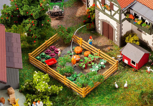 Faller Herb Garden Scenic Set FA181277 HO Scale