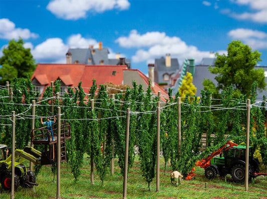 Faller 181280 Hop Field with Poles 150x120x90mm