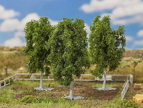 FALLER Plane Trees 90mm (3) HO Gauge Scenics 181427