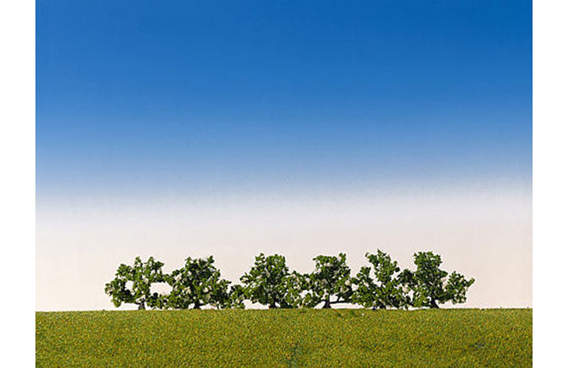 FALLER Bushes Blooming White 40mm (6) HO Gauge Scenics 181478