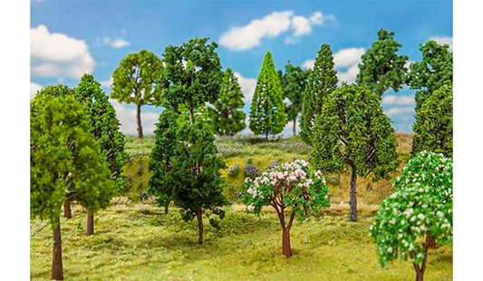 FALLER Deciduous Trees 130mm (30) HO Gauge Scenics 181525