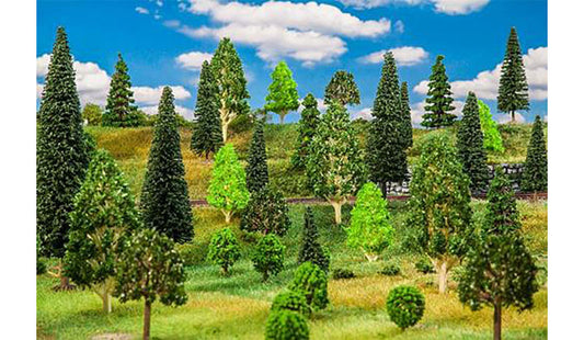 FALLER Mixed Forest Trees (25) HO Gauge Scenics 181535