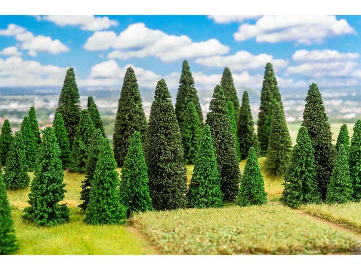 Faller FA181543 Fir Trees (100) HO Gauge