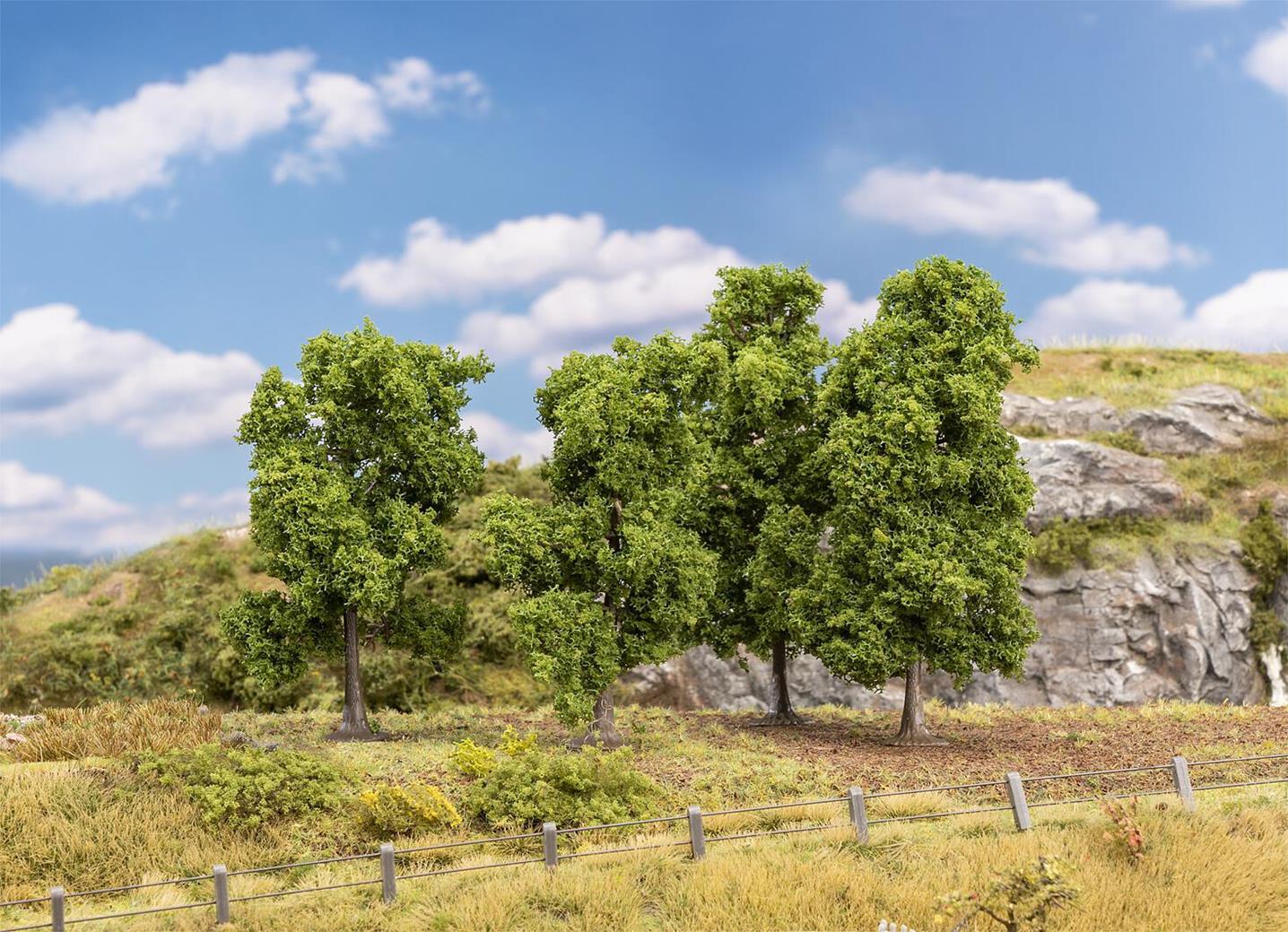 Faller Deciduous Trees (4) 90-110mm FA181575 HO Gauge