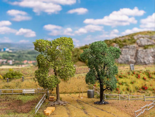 Faller 181804  Pear Trees (2) 90mm & 110mm