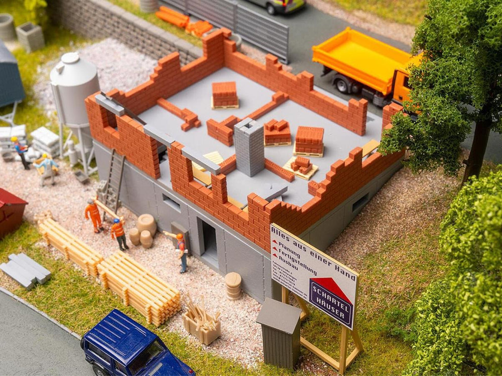 Faller FA190089 Construction Site Kit Set HO Gauge