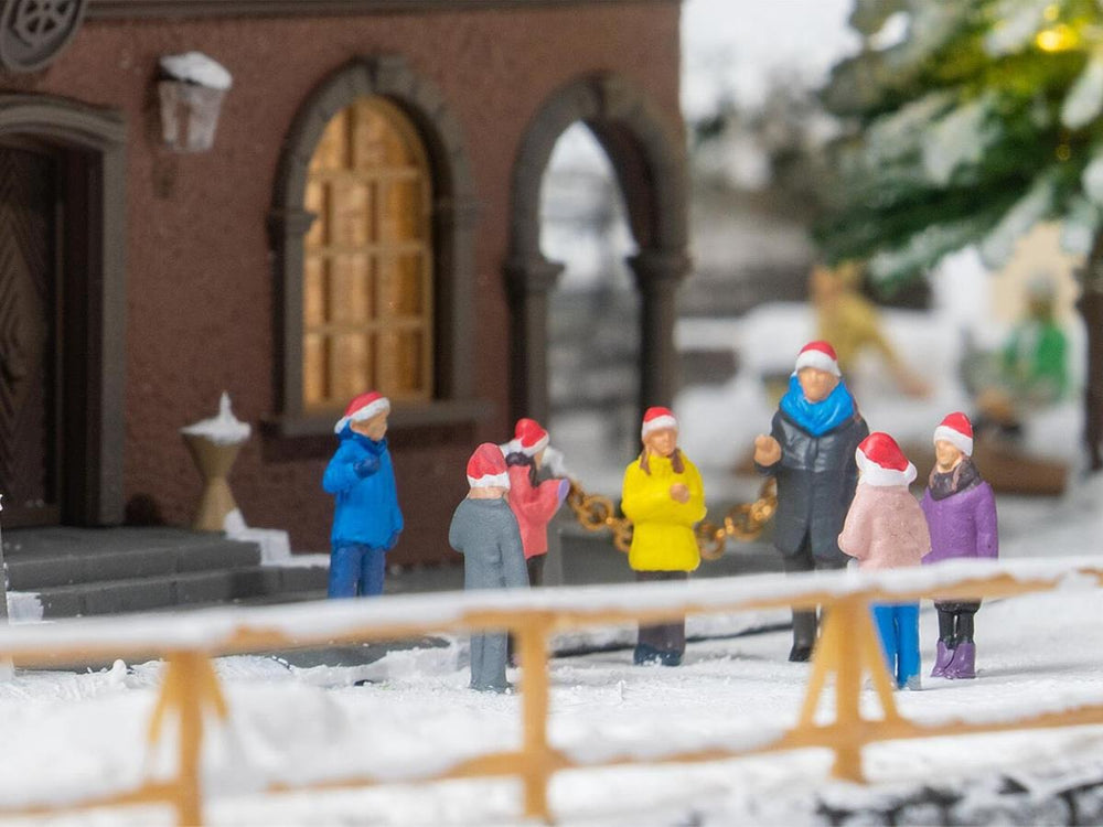 Faller FA190093 Christmas Choir Kit Set HO Gauge