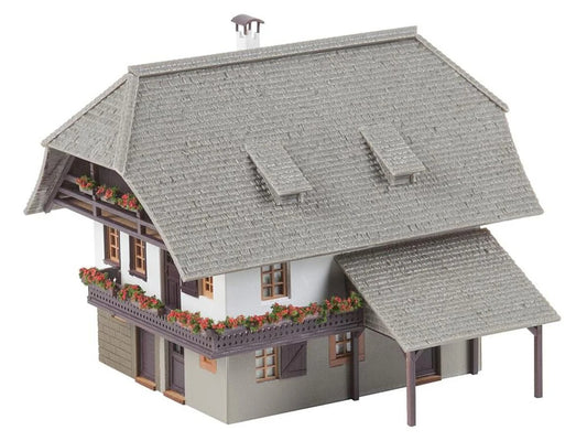 Faller FA191825 Oberprechtal Labourers House Model of the Month Kit I HO Gauge