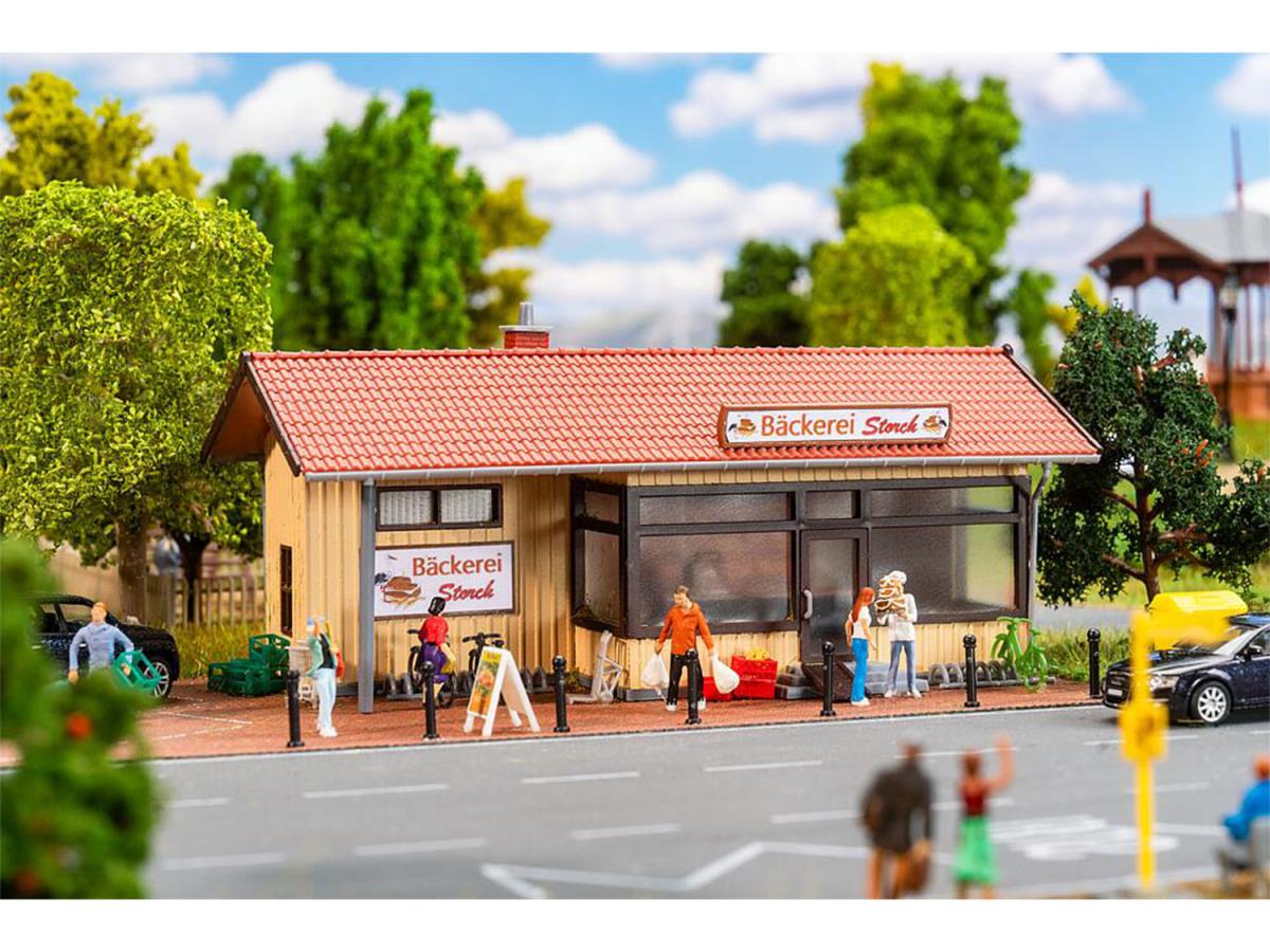 Faller FA191833 Small Bakery Model of the Month Kit IV HO Gauge