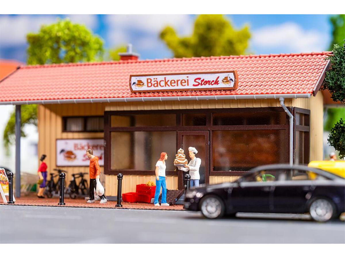 Faller FA191833 Small Bakery Model of the Month Kit IV HO Gauge