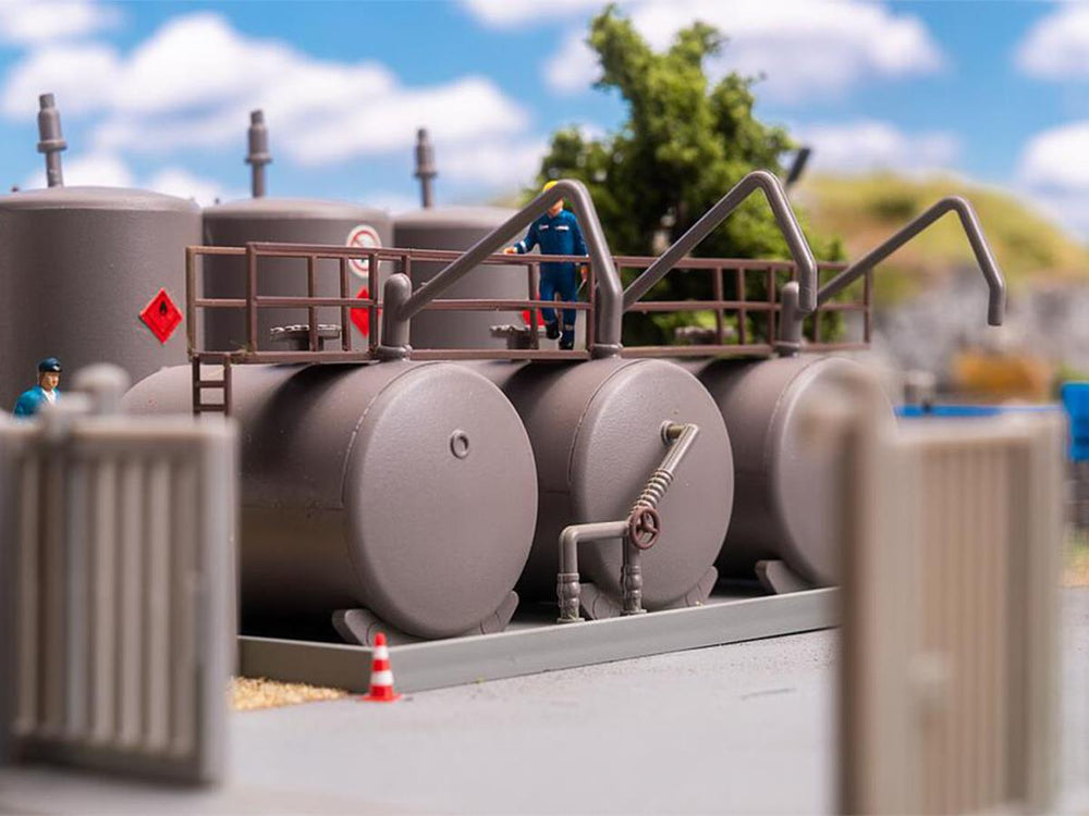 Faller Tank Farm Model of the Month Kit III HO Gauge 191838