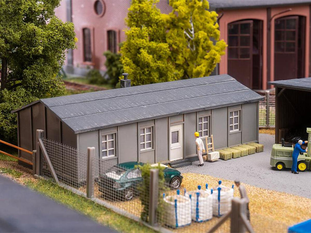 Faller Barracks with Coal Shed Model of the Month Kit II HO Gauge 191842