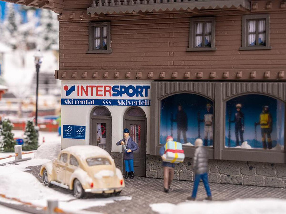 Faller Intersport Ski Shop Model of the Month Kit V HO Gauge 191845