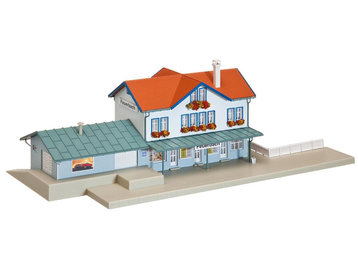 Faller FA212110 Feuerbach Station Kit III N Gauge