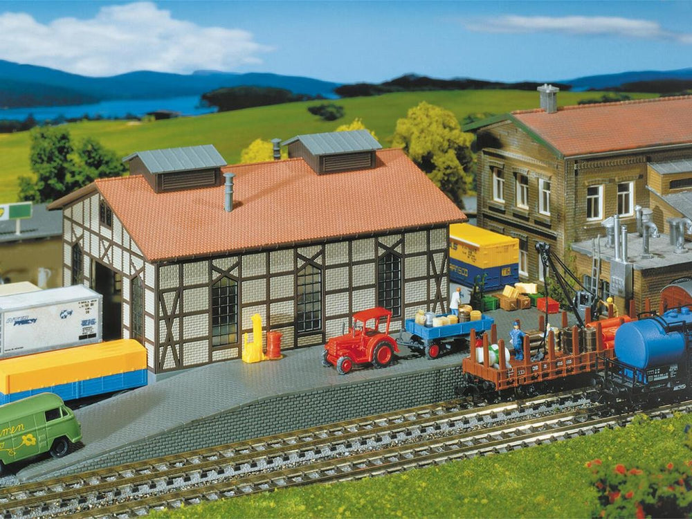 Faller FA222179 Loading Ramp with Crane Kit I N Gauge