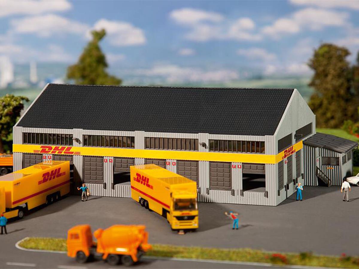 Faller DHL Logistics Centre Model of the Month Kit VI N Gauge 231733