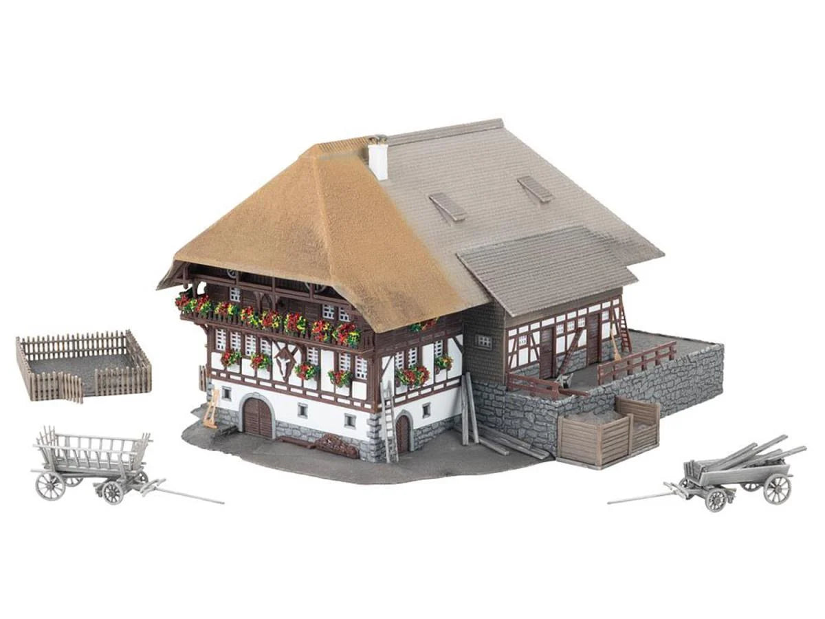 Faller Black Forest Farm w/Figures Anniversary Kit I N Gauge 232010
