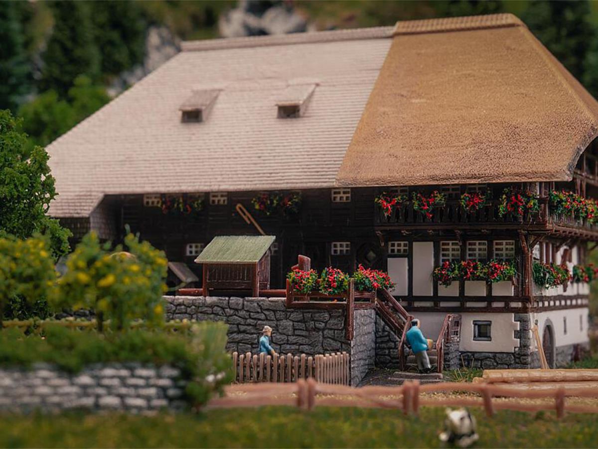 Faller Black Forest Farm w/Figures Anniversary Kit I N Gauge 232010