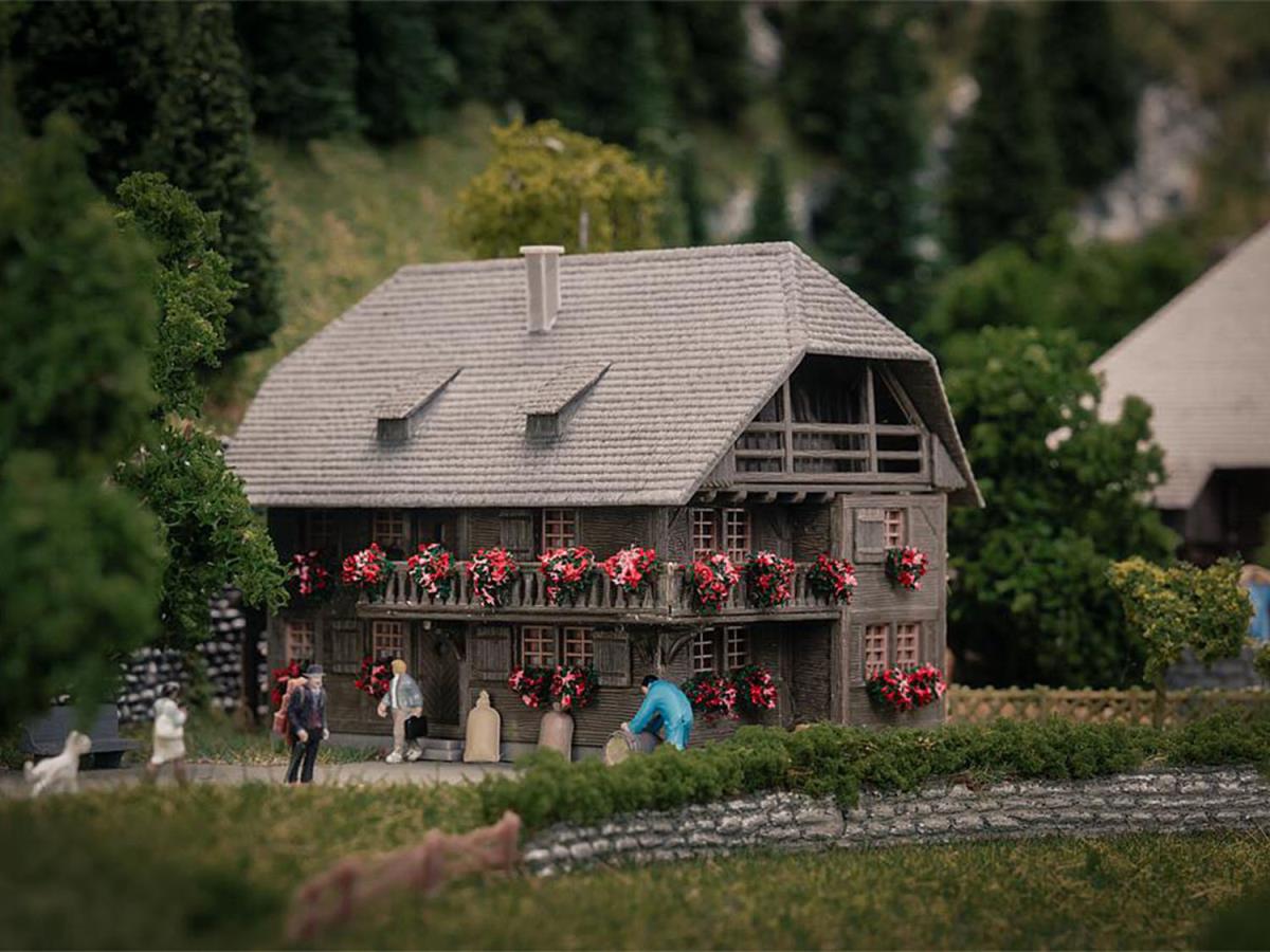 Faller Clockmaker's House w/Figure Anniversary Kit I N Gauge 232011
