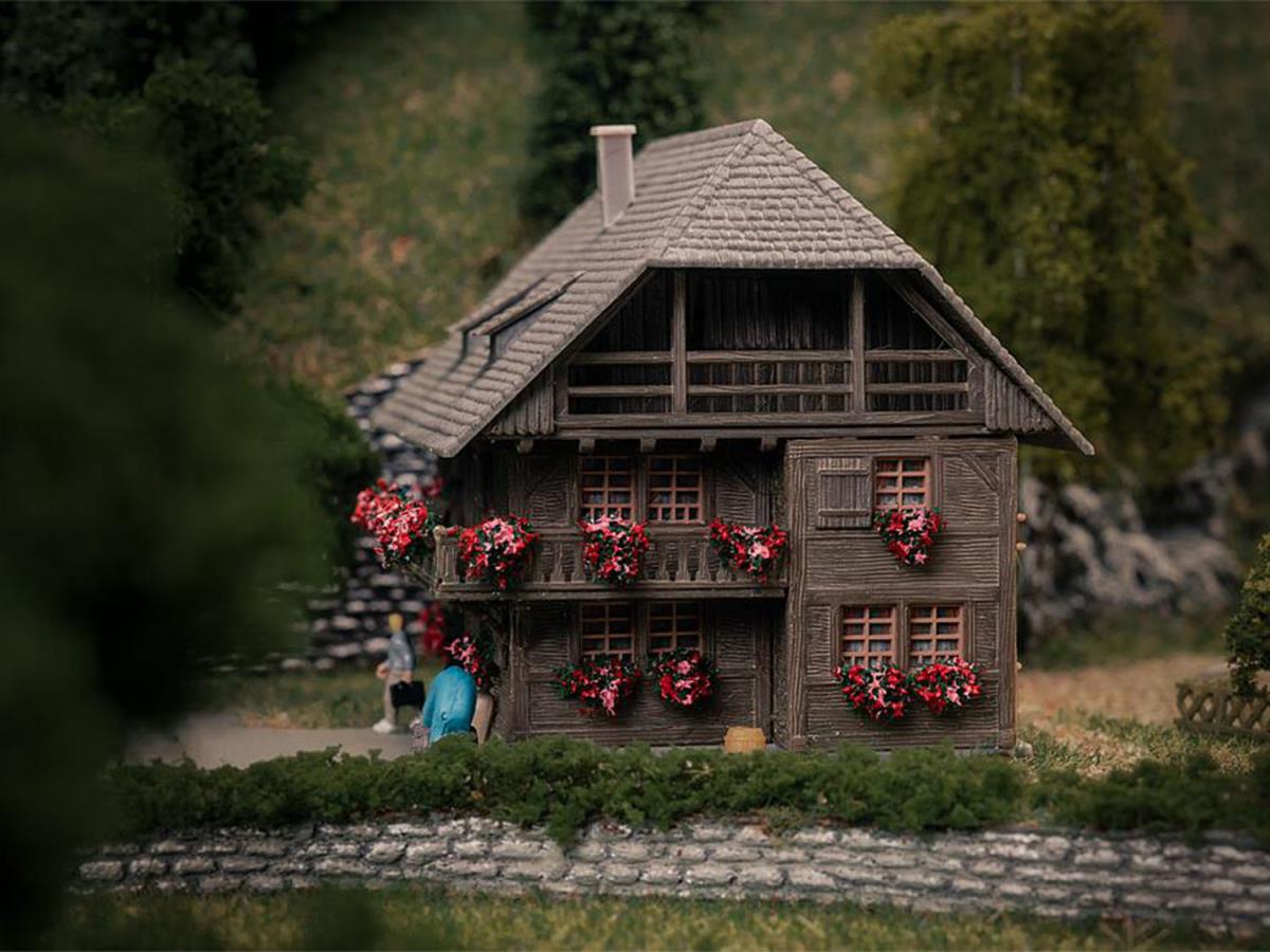 Faller Clockmaker's House w/Figure Anniversary Kit I N Gauge 232011