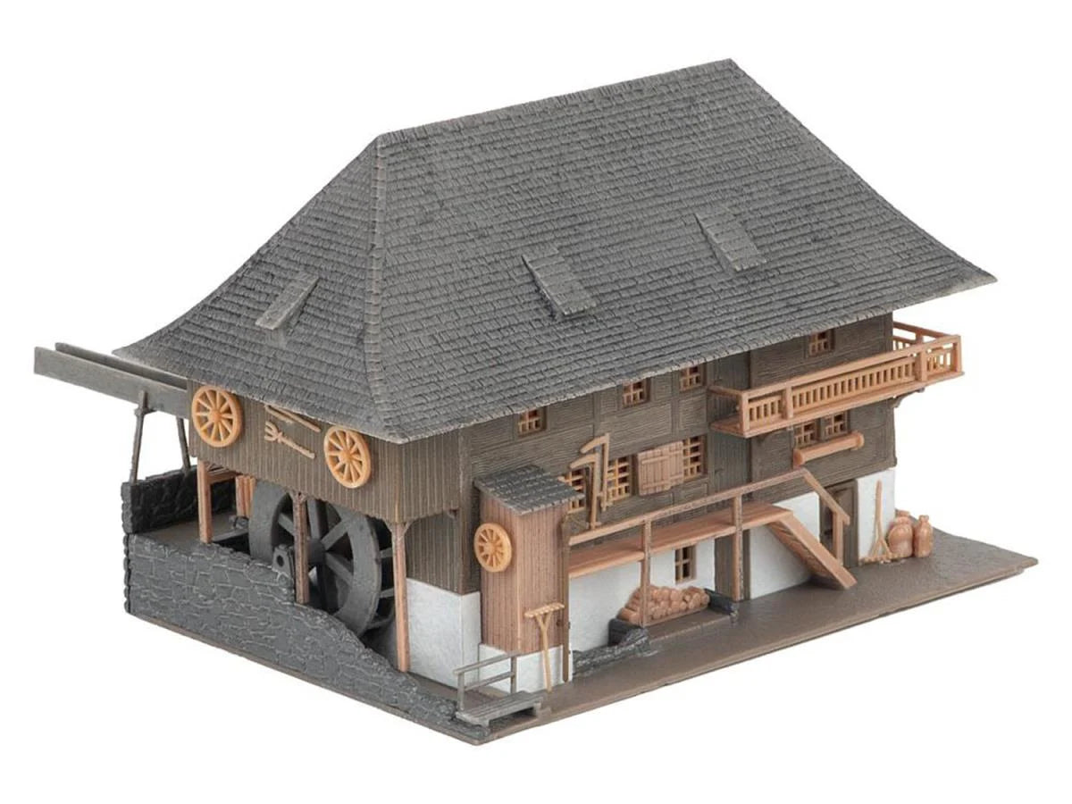 Faller Black Forest Flour Mill w/Figure Anniversary Kit I N Gauge 232012