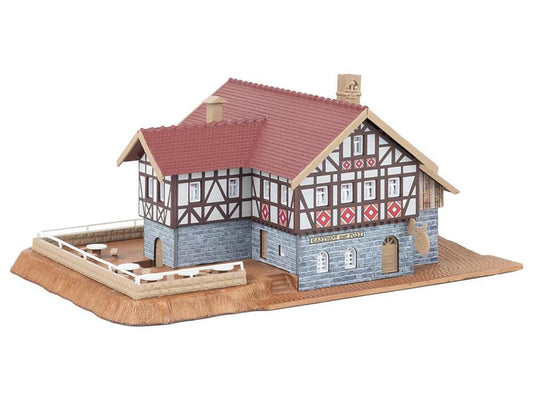 Faller Zur Post Inn w/Beer Garden Kit III N Gauge 232138