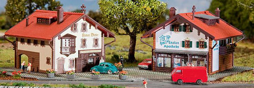 Faller Chemists and Bakers Building Kit III N Gauge 232245