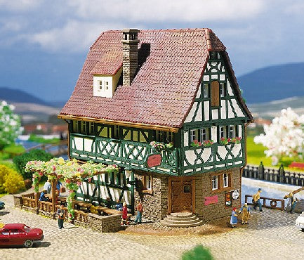 Faller Rothenburg Inn Building Kit I N Gauge 232282