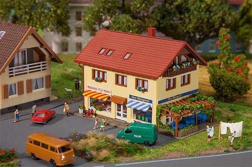 Faller Butchers/Bakers Building Kit III N Gauge 232336