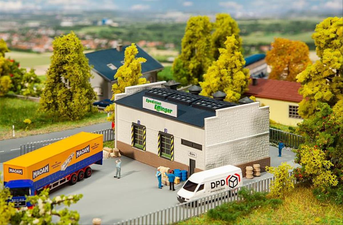 Faller Small Warehouse Hobby Building Kit N Gauge 232545