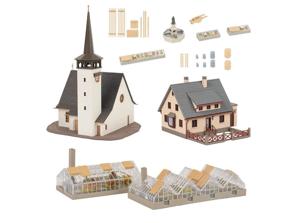 Faller FA239010 Village Kit Set N Gauge