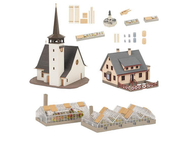 Faller FA239010 Village Kit Set N Gauge