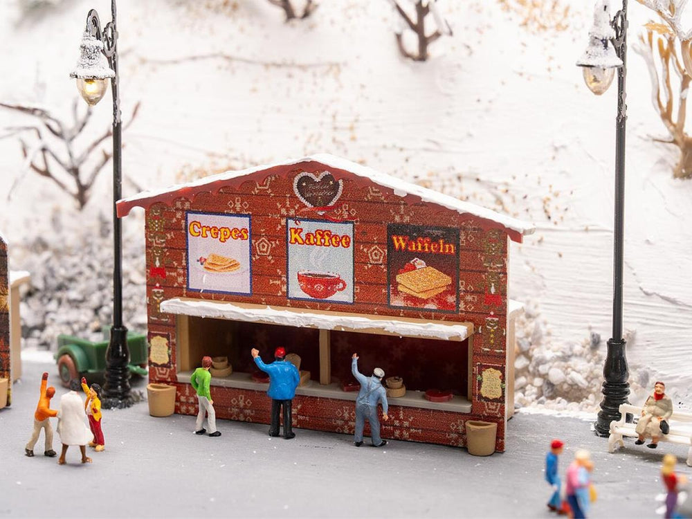 Faller FA272021 Christmas Market Stalls (2) Kit N Gauge
