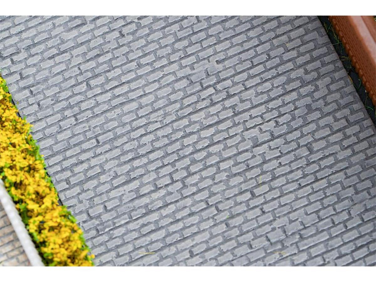 Faller FA272310 Light Grey Cobblestone Pavement Premium Road Film N Gauge