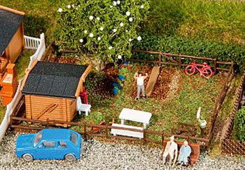Faller Allotment Garden Set (3) IV N Gauge 272550
