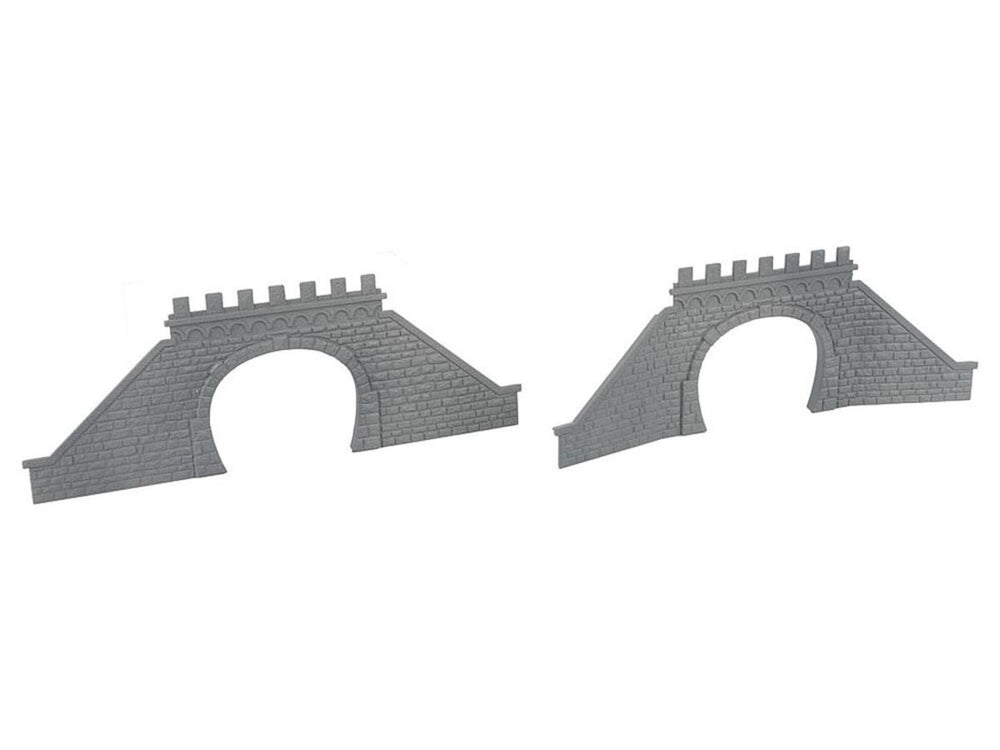 Faller FA272588 Double Track Tunnel Portals (2) Kit I N Gauge