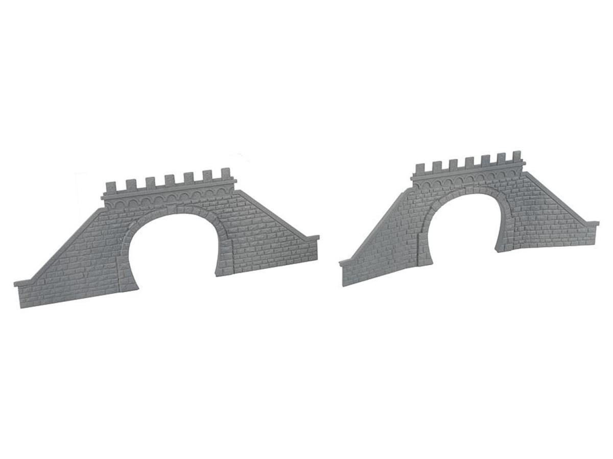 Faller FA272588 Double Track Tunnel Portals (2) Kit I N Gauge