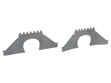 Faller FA272588 Double Track Tunnel Portals (2) Kit I N Gauge