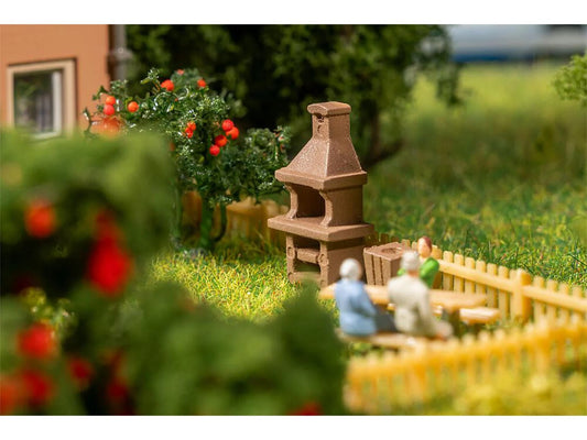 Faller FA272929 Garden BBQs (2) Kit N Gauge