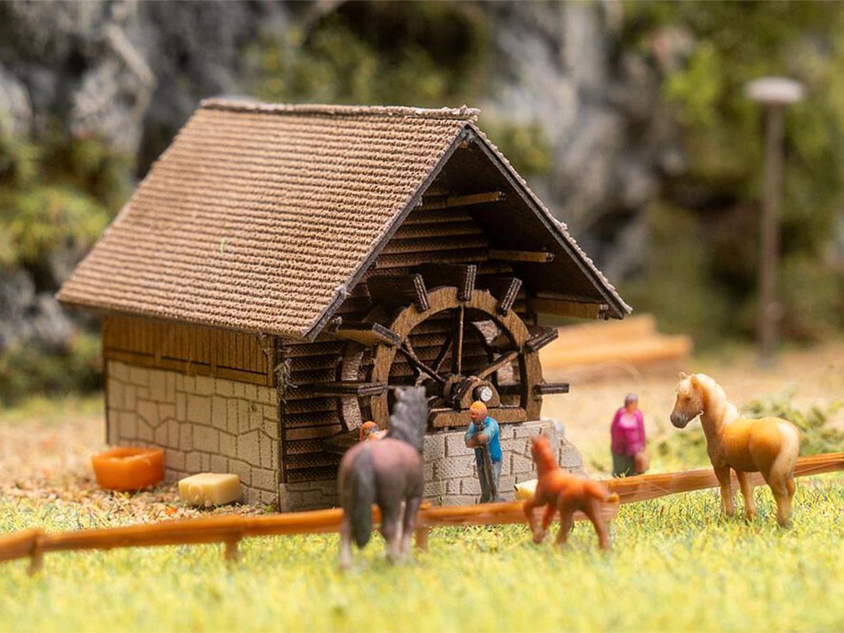 Faller Sawmill & Watermill Kit I Z Gauge 282756