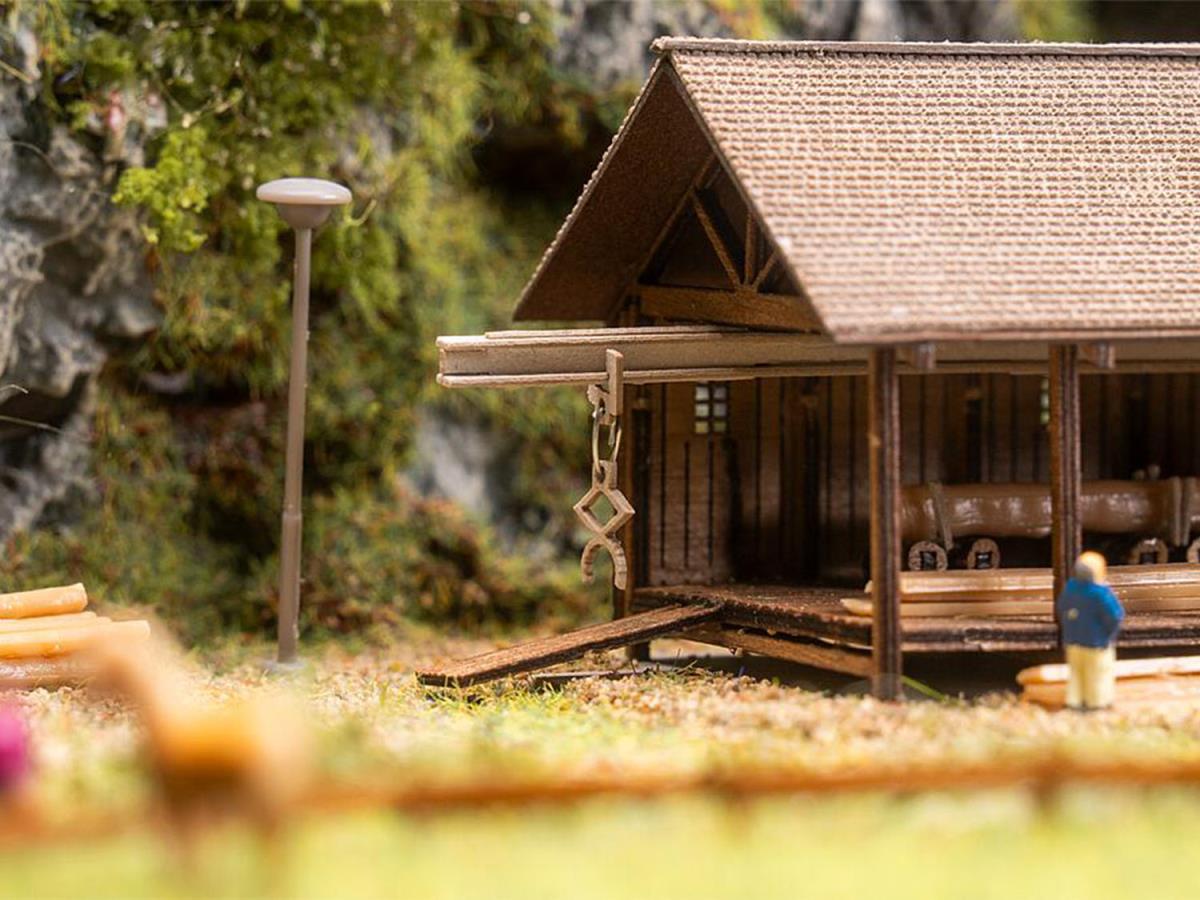 Faller Sawmill & Watermill Kit I Z Gauge 282756