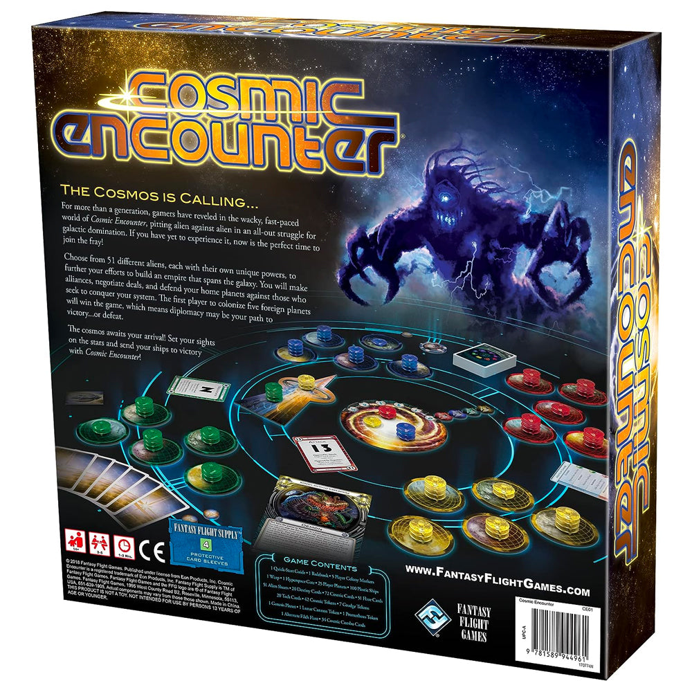 Cosmic Encounter Board Game - 3-5 Players Age 12+ Fantasy Flight Games