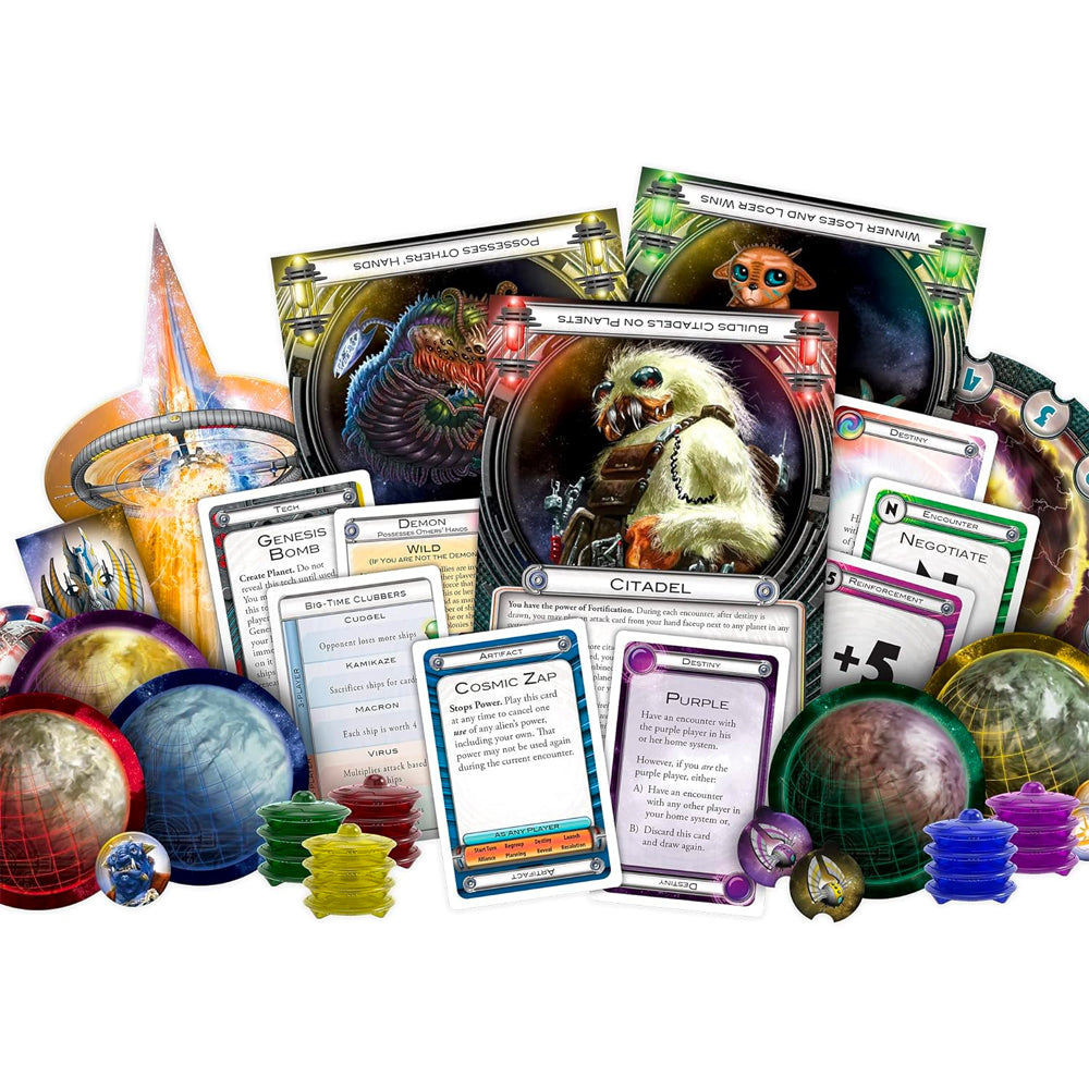 Cosmic Encounter Board Game - 3-5 Players Age 12+ Fantasy Flight Games