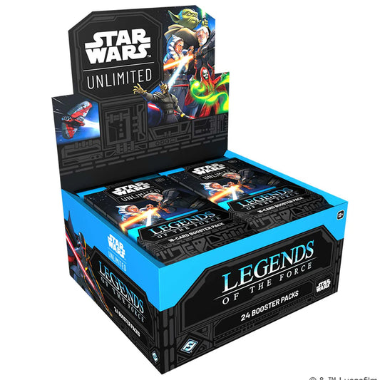 Star Wars: Unlimited Legends of the Force Booster Display Box (24 Packs)
