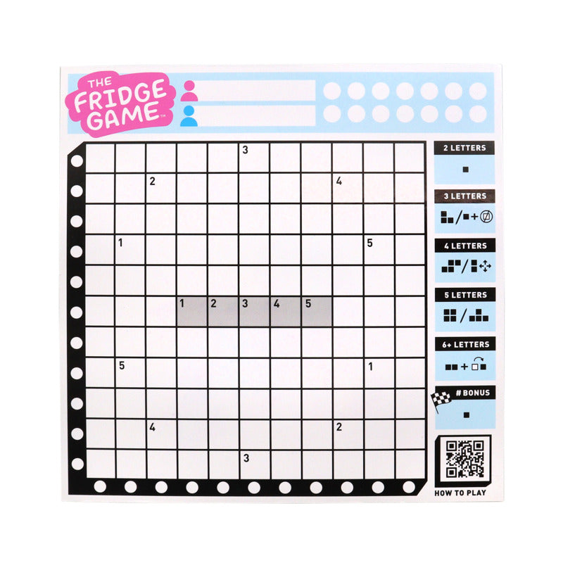 Fridge Game Family Word Game 2+ Players Age 8+ Big Potato Games