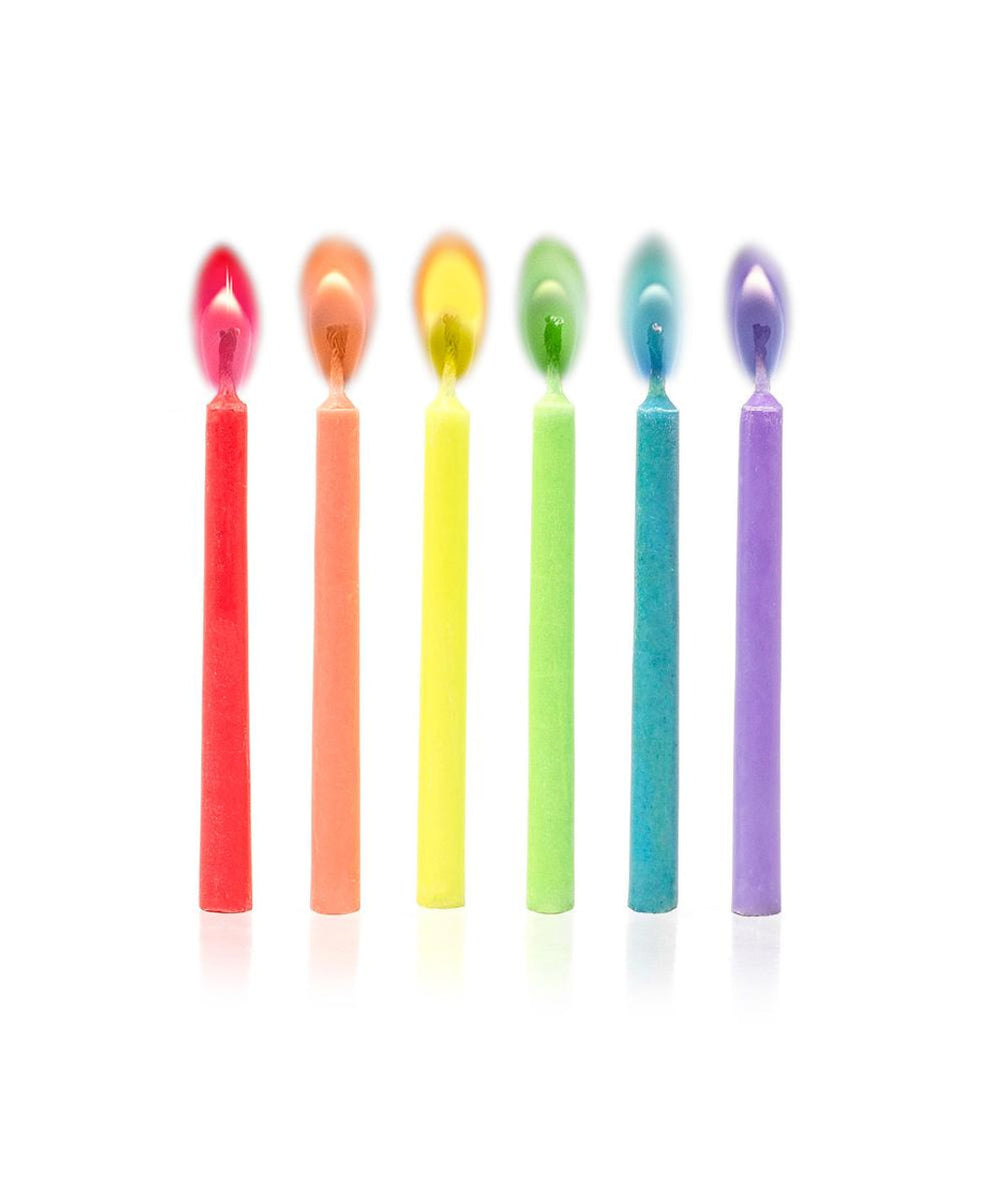 Legami Coloured Flame Birthday Party Candles