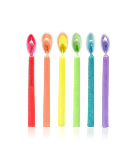 Legami Coloured Flame Birthday Party Candles