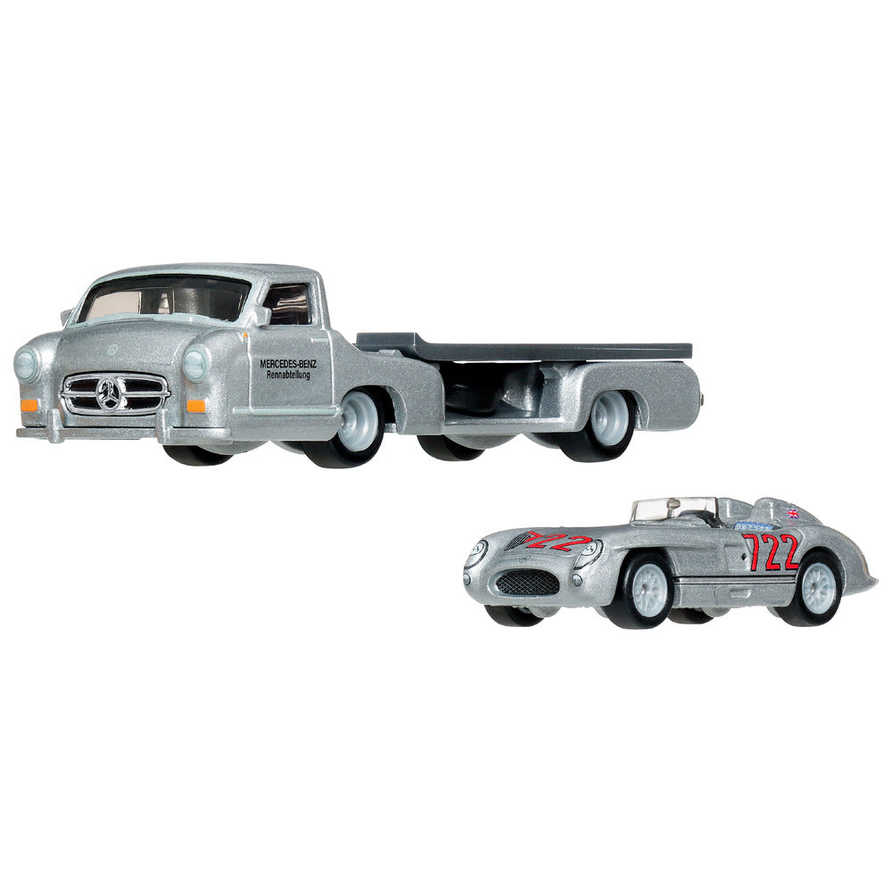 Hot Wheels Team Transport Mercedes Benz 300 SLR Uhlenhaut Mattel JHX90