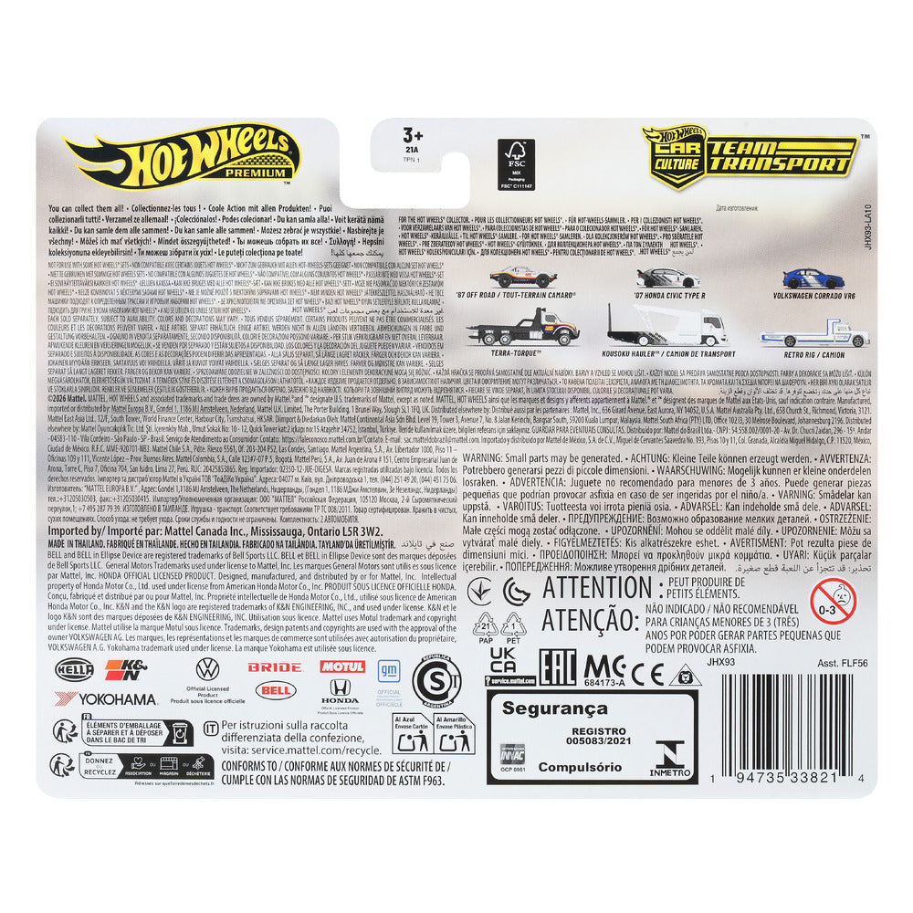 Hot Wheels Premium Team Transport Off Road Murica Flat Bed Age 3+ Mattel JHX93 - image 4