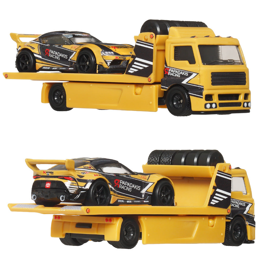 Hot Wheels Team Transport: '20 Toyota GR Supra & Fleet Street JHX87 #86